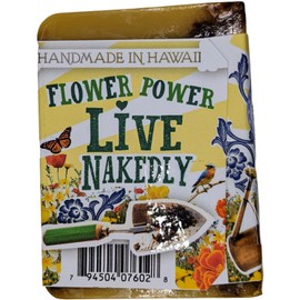 FILTHYFARMGIRL.COM Awesome Blossom All Natural Floral Soap Bar, Yellow, 5 Ounce , 1 Count