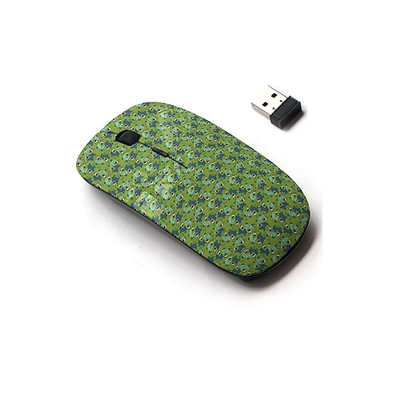 2.4G Wireless Mouse with Cute Pattern Design for All Laptops