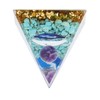 Constellation Pyramid Stone for Positive Energy Reduce Stress Chakra Resin