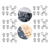 6 Sets Adjustable Waist Buckle Extender Set, Jean Button Pins,