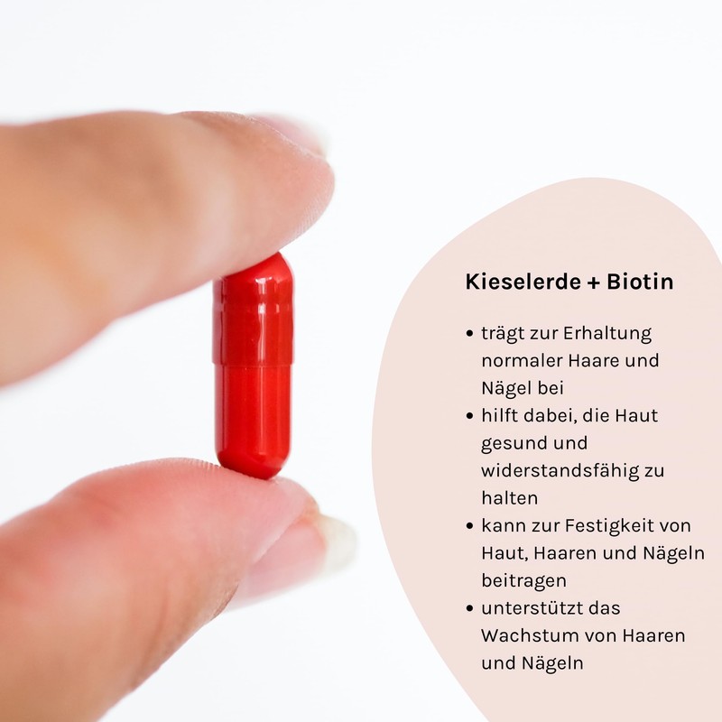 Astrid Twardy Silica + Biotin Capsules for Hair, Skin and