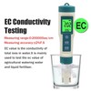 B-Qtech Digital Water Quality Tester 8 in 1, PH/TDS/EC/ORP/S.G/H2/SALT/TEMP Tester,
