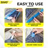 Zuvo Large Vacuum Storage Bags with Pump (Pack of 5)