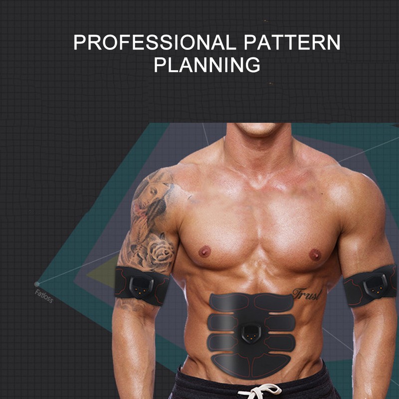 Abdominal Muscle Stimulator Body Toning Trainer ABS Arm Stimulator Training
