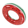 Watermelon Pool Float 16.5in Inner Diameter Inflatable Watermelon Design Eco