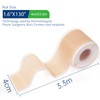 Silicone Scar Sheets (1.6”x 130”, 3.3M), Professional Silicone Scar Tape,