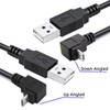 chenyang - Paquete de 2 cables USB a micro USB,