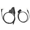PTT Adapter with 90cm Cable Push to Talk Portable Headset
