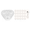 Smokeless Moxa Box White Electric Moxa Device with 20 Pad