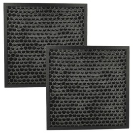 vhbw 2 x Air Filters Compatible with DeLonghi AC 150, AC 100 Air Purifier - Combination Filter HEPA + Activated Carbon
