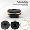 GNXfixt 2 x grass trimmer head for Polycut 6-3 replacement