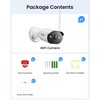 ZOSI 3MP WiFi 6 Add-On Camera, Expansion Camera NVR System,