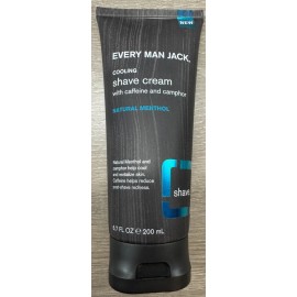 Every Man Jack Cooling Shave Cream Natural Menthol 6.7oz DISCONTINUED