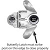 Jake Sales - Chain Link Fence Butterfly Gate Latch -