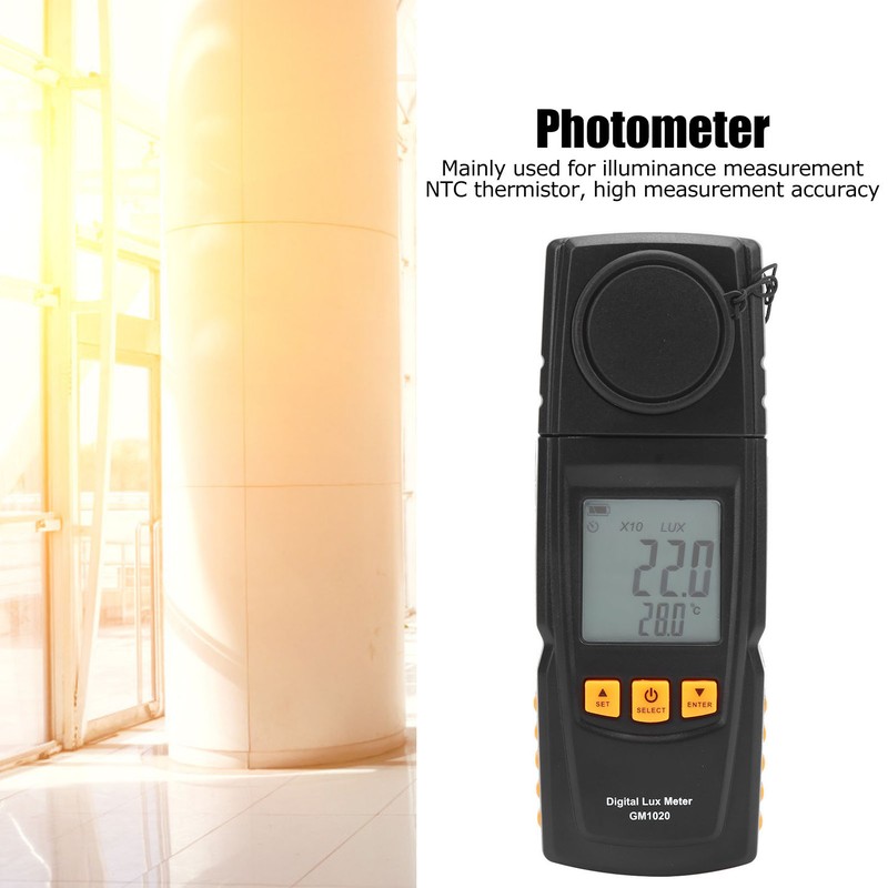 GM1020 Light Illuminance Meter 0‑200000Lx Digital Luxmeter Light Strength Tester