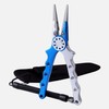 CRAZY SHARK Professional Saltwater/Fresh Water Aluminum Fishing Pliers Tungsten Carbide