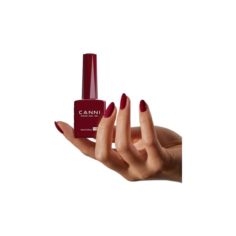 CANNI - Esmalte de uñas en gel de color rojo