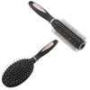 Root Lift Hair Brush for Detangling and Styling 03. Flat Brush 2ea