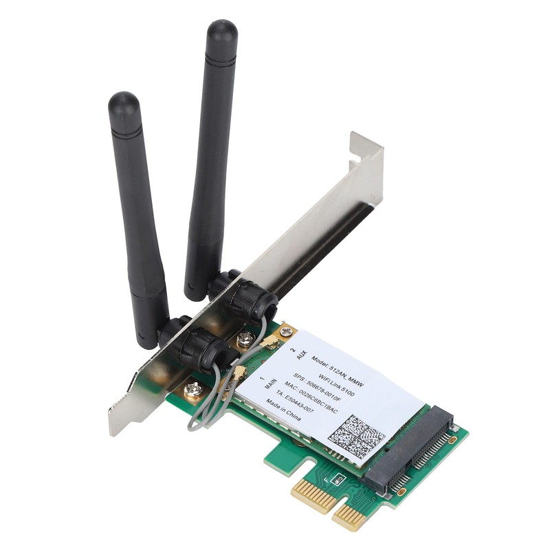 WiFi Adapter DualBand 2.4/5Ghz 300Mbps Signal Stability Wireless Connector for