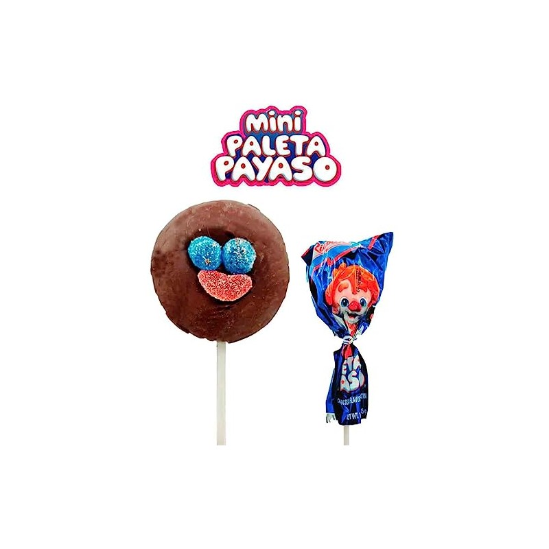 MINI PALETA PAYASO 15 PIEZAS BY CAROLINE