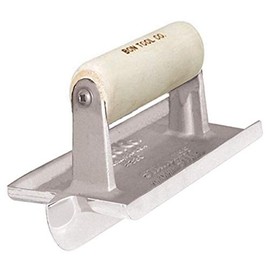 Bon Tool 89-303 Cast Stainless Steel 6-Inch by 4-/12-Inch Concrete Bullet Groover, 1/2-Inch Bit Depth by 3/8-Inch Bit Width with Wood Handle
