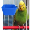 AMZSYLV Pack of 20 Cage Cups Birds Feeders Seed Bowl