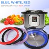 Beaquoei 4 Pack 3 Qt Sealing Ring for Instant pot