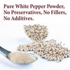 The Spice Way Ground White Pepper - (4 oz) pure