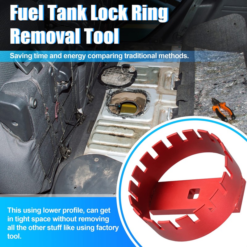 X AUTOHAUX 69800 Fuel Pump Socket Tool Fuel Tank Lock