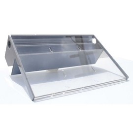 12" Pool Aquatics Fountain Pond Garden Shower Wall Sheer Descent Waterfall Spillway + Blue LED Light & Power Source