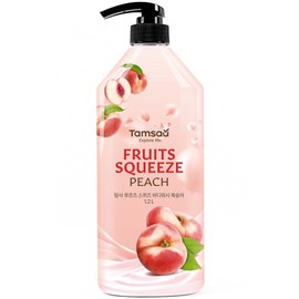 Exploration Fruit Squeeze Body Wash Peach, 1 unit, 1.2L / 탐사 후르츠 스퀴즈 바디워시 복숭아, 1개, 1.2L