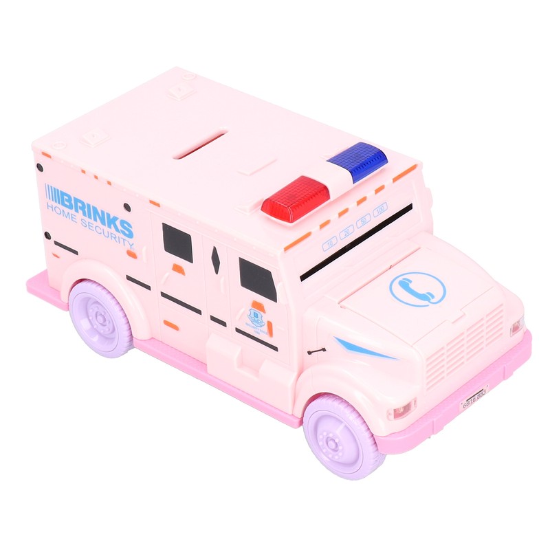 Coin Money Saving Box Innovative Car Shaped Password Piggy Bank