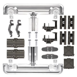 (𝟐𝟎𝟐𝟒 𝐔𝐏𝐆𝐑𝐀𝐃𝐄) W10712395 Dishwasher Upper Rack Adjuster - Replacement for Whirlpool Kenmore Kitchenaid Dishwasher Parts Replace AP5957560 W10350375 WDT750SAHZ0 WDT970SAHZ0 (20 PACKS)