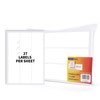ADHES Label Paper, Label Stickers, A4 Size, For Thermal Printers,