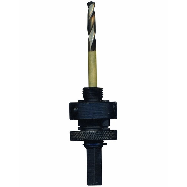 Task Tools T22048 7/16-Inch Hex Shank Mandrel, Fits 2-Piece Bi-Metal