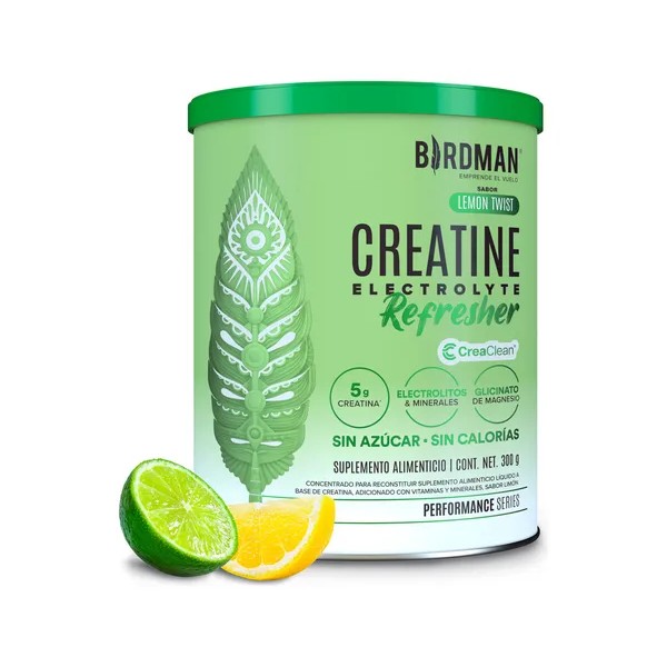 Birdman Creatine Refresher | Creatina Monohidratada con Electrolitos, Magnesio y