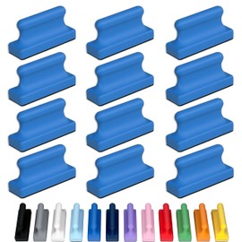 Glassboard Studio Mega Magnets - Neodymium - Heavy Duty, Colorful, Ergonomic, Ideal for Crafting, Quilting, and as Magnetic Knife Holders (12, Cobalt Blue Pawn)