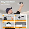 6 Pack 8 Inch LED Recessed Lighting with Junction Box