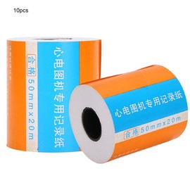 Papel Electrocardiógrafo, Papel Térmico Electrocardiógrafo, Electrocardiógrafo Papel Térmico Electrocardiógrafo Máquina Electrocardiografo For Impresión Papel Dibujo(50 * 20)