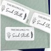 Atelier Elegance Custom Address Labels, Any Name, This Belongs to