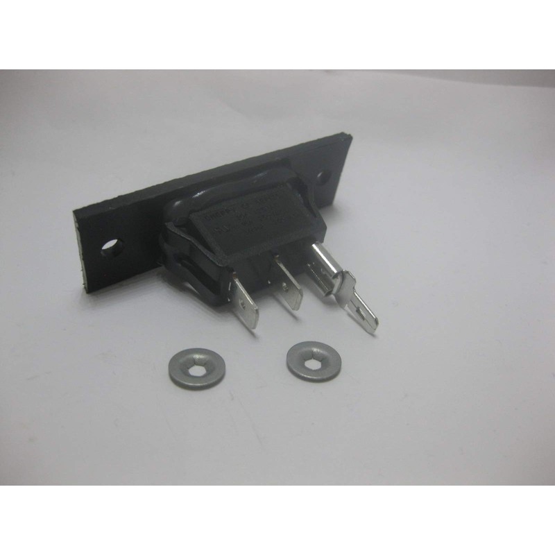 CVE1400B-C Replacement Black 3 Wire Fan Switch Compatible With Whirlpool
