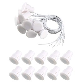 VictorsHome Magnetic Reed Switch RC-36 NC Recessed Wired Window Door Contact Sensors for Home Security and Burglar Alarm Systems 10pcs