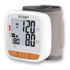 SCIAN - Monitor Digital Automatico de Presion Arterial de Muñeca, Pantalla Digital, 90 memoria de almacenamiento por 2 usuarios, Indicación de...     