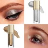2PCS Metallic Liquid Eyeshadow Set – Glitter Gold & Starry