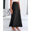 BTFBM Womens Summer Fall Skirt 2025 Silk Elegant High Waist