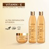 Kativa Luxury Conditioner, Vitamin E, Biotin, Bambus, repariert und schützt