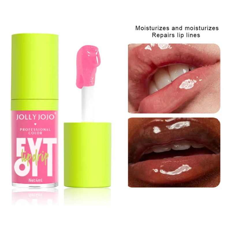 Set De Cuidado Labial Hidratante Glossy Liquid Lip Oil Gloss