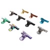 10PCS Colorful Metal Hinge Clips Multifunctional File Money Clamps for