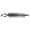 24 Inch Snow Gauge Outdoor Iron Art Decorative Snowfall Measuring