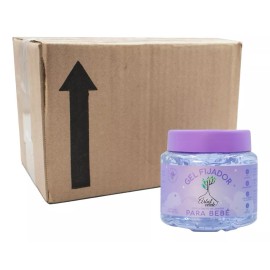 Árbol Verde Bebé gel para peinar de lavanda 250gr 12 unidades